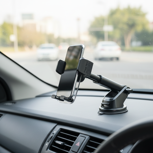 Supporto Regolabile per Telefono da Auto, Stabile e Rotante, per Cruscotto e Parabrezza, Compatibile con Cellulari - Product Image 3