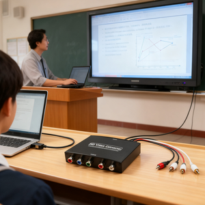 5 RCA thành phần <span class=keywords><strong>YPbPr</strong></span> để HD chuyển đổi cho HDTV DVD PS3 XBOX máy tính <span class=keywords><strong>YPbPr</strong></span> thành phần để HDMI chuyển đổi âm thanh stereo và <span class=keywords><strong>video</strong></span> - Product Image 5