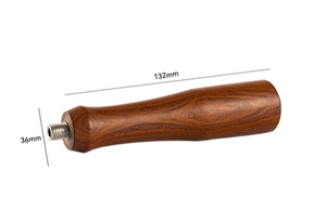 Universeller umwelt freundlicher Massivholz griff für Kaffee maschinen Modifiziertes Holz zubehör mit Kaffee maschinen griff - Product Image 5