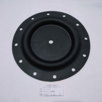 Diaphragme en caoutchouc personnalisé BZXS 20 Noir sur pompe à diaphragme pneumatique Pièces de pompe OEM