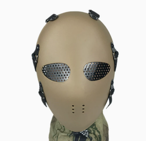 DFM02 Masques de jeu et de cosplay pour l'industrie cinématographique, coloris Olive Green, marron, kaki, noir, pour le divertissement industriel, vente en gros BLACK MASK - Product Image 4