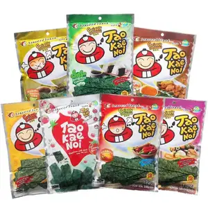 Exótico taokaenoi nori snack crocante multi-sabores chips