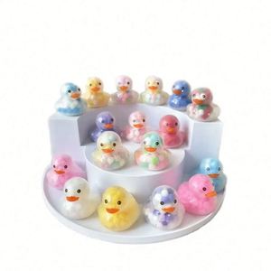 High Quality Luminous Colorful Glow in Bubble Night Light Mini Duck Garden Decoration - Product Image 1