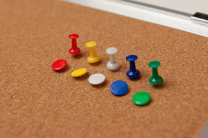 メッセージボード両面アルミ合金フレーム子供用フォトウォールディスプレイ用掲示板 - Product Image 6