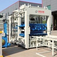 QT 12-15 Machine à fabriquer des blocs entièrement automatique de grande capacité pour pavés, briques pleines et blocs creux