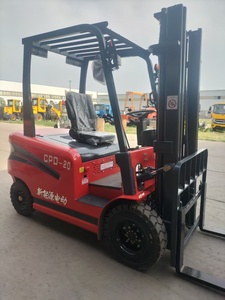 Elektrische heftruck met hoge hefhoogte 3m 4,5m, 2000kg 2 ton mast, op batterijen, pallettruck voor fabriek - Product Image 5