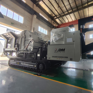 Thượng Hải dongmeng theo dõi di động máy nghiền tác động cho bê tông xử lý chất thải di động tác động trạm nghiền cho đá vôi - Product Image 1