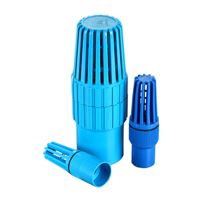China factory high quality water control water treatment upvc plastic pvc footvalves with flange valves pvc valves