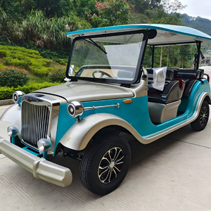 Voiture électrique vintage de luxe rétro, 11 places, buggy de tourisme classique pour sites touristiques - Product Image 1