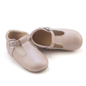 <span class=keywords><strong>2021</strong></span> cuero genuino de T-Bar zapatos Mary jane duro único bebé Zapatos niño - Product Image 4