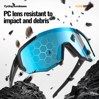 Lunettes de soleil de sport surdimensionnées personnalisées pour enfants et hommes, protection UV400, monture légère semi-cerclée, pour le cyclisme sur route