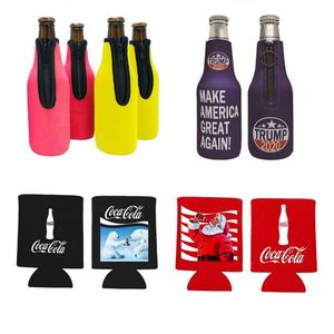 Funda de neopreno personalizada con sublimación promocional para latas y botellas de bebidas, enfriador de cerveza, soporte para latas pequeñas - Product Image 3