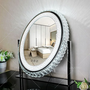 <span class=keywords><strong>Espejo</strong></span> <span class=keywords><strong>de</strong></span> Maquillaje LED Moderno con Diamantes, Tres Colores, Regulable, para <span class=keywords><strong>Mesa</strong></span> <span class=keywords><strong>de</strong></span> Tocador, Ideal para Apartamentos, Hoteles, Regalo <span class=keywords><strong>de</strong></span> Cumpleaños - Product Image 3