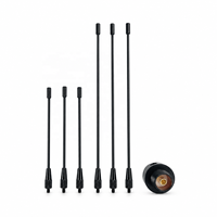 Kit de plan de mise à la terre pour antenne verticale VHF/UHF/10-1300MHz RE02 avec connecteur SO239 PL259 noir pour communication radio mobile automobile