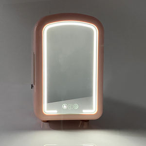 <span class=keywords><strong>Mini</strong></span> espejo portátil para puerta, 7l, <span class=keywords><strong>nevera</strong></span>, <span class=keywords><strong>mini</strong></span> refrigerador cosmético para el cuidado de la piel - Product Image 4