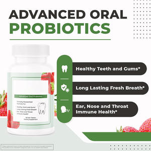 โปรไบโอติกทางทันตกรรมสำหรับเหงือกและฟันสุขภาพและลมหายใจสดชื่นโปรไบโอติกในช่องปากขั้นสูง - Product Image 3
