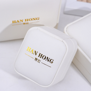 Wholesale Premium <strong>White</strong> Jewellery <strong>Box</strong> Personalized Custom logo Necklace Bracelet Earrings Ring Packaging Pu Leather <strong>Jewelry</strong> <strong>Box</strong> - Product Image 6