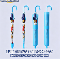 Parapluie pour enfants, parapluie mignon ultra-léger pour la maternelle, l'école primaire, garçons et filles, petit parapluie