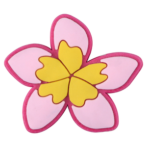 Abalorios para Zapatos de la Serie Hawaii, Diseño Floral Personalizado, Accesorios de Goma Suave para Zapatos de Jardín - Product Image 2