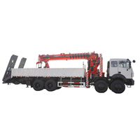 Grue montée sur camion Xin Feigong de 20 tonnes, rotation à 360 degrés, utilisée pour la manutention des matériaux et l'installation d'équipements