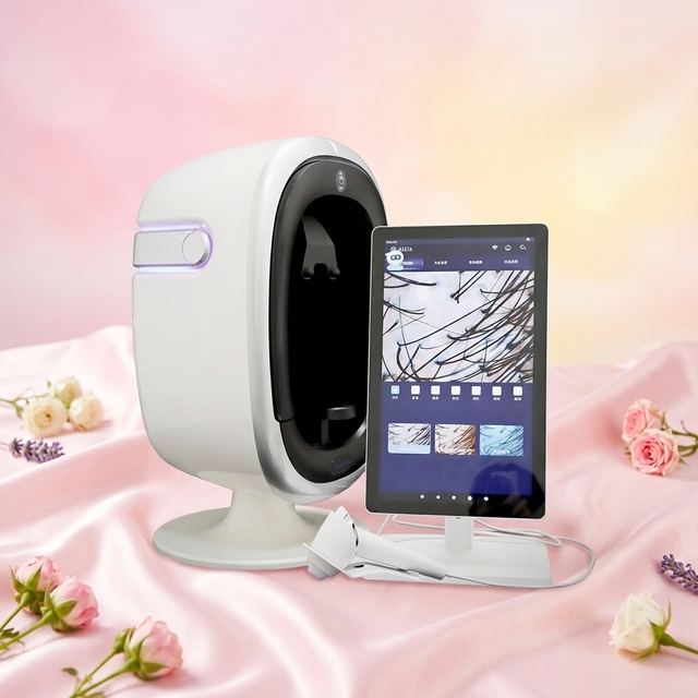 Free Shipping 3d Al Skin Analyzer Intelligent Facial Scanner Skin Care Skin Analysis Machine Beauty Equipment
