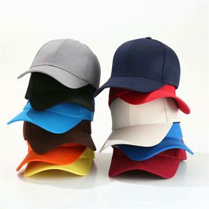 Embroidery Plain Custom 6 Panel Curved Brim Mens Womens Vintage Baseball <b>Hat</b> - Product Image 1