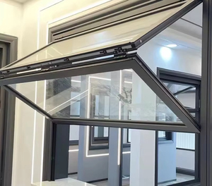 스테인레스 스틸 스크린 그물이있는 현대 알루미늄 합금 접는 창 - Product Image 5