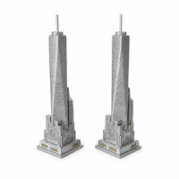 Figura de la Torre de la Libertad de Nueva York, Modelo Arquitectónico en Miniatura, Recuerdo