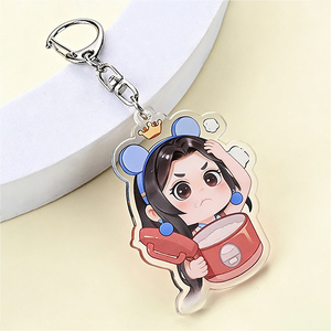 Custom Printed <strong>Acrylic</strong> Key Chain Charms Anime Cartoon <strong>Acrylic</strong> Keyring Transparent Epoxy <strong>Clear</strong> <strong>Acrylic</strong> <strong>Keychain</strong> Custom - Product Image 1