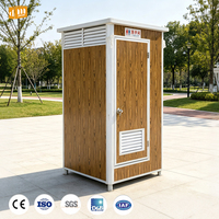 Douches portatives mobiles et toilettes portatives Toilette chimique publique Toilette extérieure en plastique pour le parc