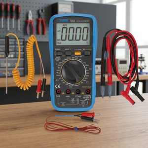 Multimètre numérique FERVI T053 avec écran LCD jusqu'à 1000V DC/750V AC 200A AC - Product Image 2