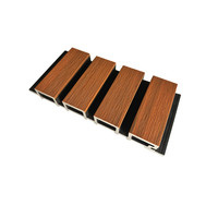 Panel de Pared de Madera y Plástico Coextruido de Great Wall, Diseño Industrial Moderno, Textura de Dos Colores, Impermeable, Antiestático, para el Hogar 5