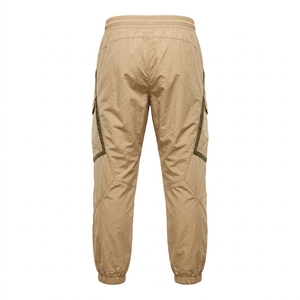 Pantalones Cargo Beige para Hombre, Cintura Elástica, Múltiples Bolsillos, Estilo Workwear, Lona de Peso Medio, Pantalones Casuales de Otoño, Nueva Calidad en Venta - Product Image 2