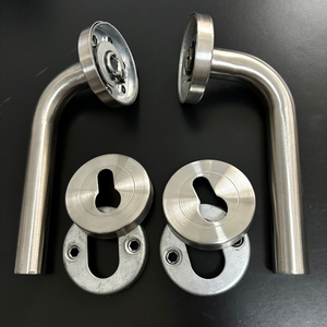 DOOROOM Modern Brass <strong>Knob</strong> BK Emergency Opening Sliding <strong>Door</strong> Lock Brushed <strong>Black</strong> Bathroom Hotel Easy Installation - Product Image 5