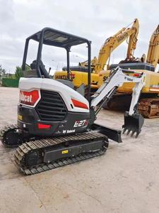 รถขุดขนาดเล็กกะทัดรัด น้ำหนักใช้งาน 2595 กก. แรงขุดทรงพลัง 1 ปี ประสิทธิภาพสูง เหมาะสำหรับพื้นที่แคบ ใช้พลังงานจากเครื่องยนต์ - Product Image 5