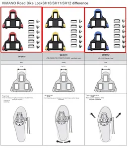 <span class=keywords><strong>Shimano</strong></span>-Bloqueo <span class=keywords><strong>de</strong></span> Pedal <span class=keywords><strong>de</strong></span> Bicicleta <span class=keywords><strong>de</strong></span> Carretera, Dispositivo <span class=keywords><strong>de</strong></span> Seguridad Autoblocante para BMX Cruisers, Hecho <span class=keywords><strong>de</strong></span> Plástico <span class=keywords><strong>de</strong></span> Aleación <span class=keywords><strong>de</strong></span> Aluminio, Sh11/Sh10/Sh12 - Product Image 2