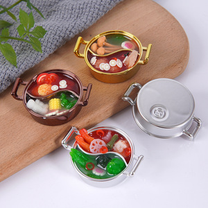 Pendentif Miniature Canard Mandarins Simulé 4,5 cm pour Hot Pot, Jouet de Collection, Porte-clés, Breloque de Sac, Petit Jouet Hot Pot - Product Image 3