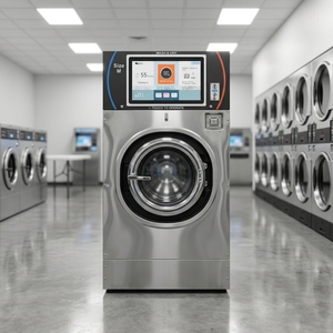 Lave-<span class=keywords><strong>linge</strong></span> séchant tout-en-un <span class=keywords><strong>17kg</strong></span> 22kg 27kg 33kg avec système de télécommande, machine à laver commerciale, lave-<span class=keywords><strong>linge</strong></span> séchant combiné - Product Image 1
