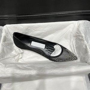 Nuevas Bailarinas de Malla con Punta Fina y Pedrería para Otoño 2026, Ligeras, Versátiles, Elegantes para Fiesta, Zapatos Individuales para Mujer - Product Image 5