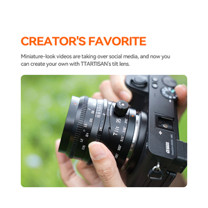 TTArtisan フルフレーム チルト 35mm F1.4 大口径固定焦点メタルカメラレンズ E/ミノルタ互換専用金型 - Product Image 5