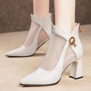 Scarpe da ballo con <span class=keywords><strong>tacco</strong></span> <span class=keywords><strong>alto</strong></span> da donna alla moda in pelle sintetica - Product Image 5