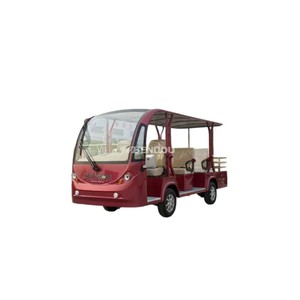 Voiture électrique de tourisme fermée certifiée CE, 8 places, avec portes, configuration de batterie personnalisée pour hôtels, complexes hôteliers et zones touristiques - Product Image 2