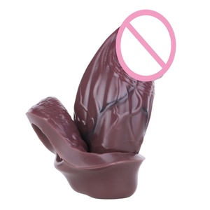 Extensor de Pene SXXY de 6 Pulgadas, Dildo Hueco Negro Reutilizable, Condón de Estimulación, Condón de Mejora, Juguetes Sexuales, Funda para Pene para Hombres - Product Image 6
