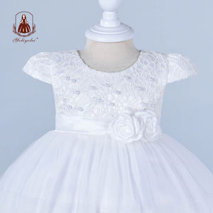 Neonata neonato bianco, colore principessa abiti abito bambino vestito <span class=keywords><strong>per</strong></span> battesimo/ - Product Image 5