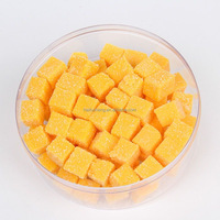 Groothandel Meerkleurige Mango Kubus Gummy Candy Bulk Fruitige Smaak Zachte Snoepjes Klaar om te Eten Party Favor Fruit Gummy Cadeausets