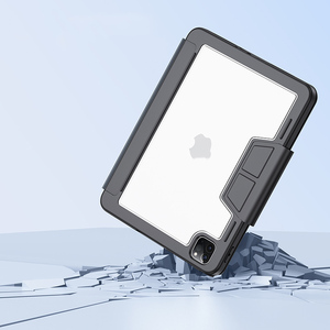 Có thể gập lại chân đế PU da thông minh Bìa trường hợp đối với <span class=keywords><strong>iPad</strong></span> 10.9 Chống sốc & chống-uốn cong Bìa 10th thế hệ <span class=keywords><strong>ipad</strong></span> trường hợp - Product Image 1