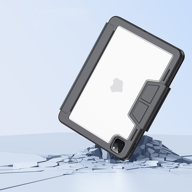 Foldable Kickstand PU Leather Smart Cover Case for iPad 11 Shockproof & Anti-Bend Cover 10th Generation for iPad Case