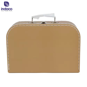 Caja de Regalo de Cartón de Lujo para Niños, Caja de Regalo para Bebés, Maleta Decorativa de Papel con Asa - Product Image 1