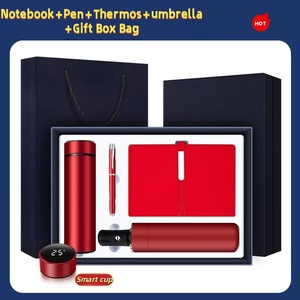 Set de Regalo Corporativo de Lujo Personalizado, Kits Ejecutivos para Navidad, <span class=keywords><strong>Día</strong></span> del Padre, Acción de Gracias, Taza Térmica, Cuaderno, Caja de Regalo Promocional - Product Image 4