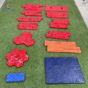 Fabricant de moules de timbres muraux en béton flexible en silicone pour béton - Product Image 5